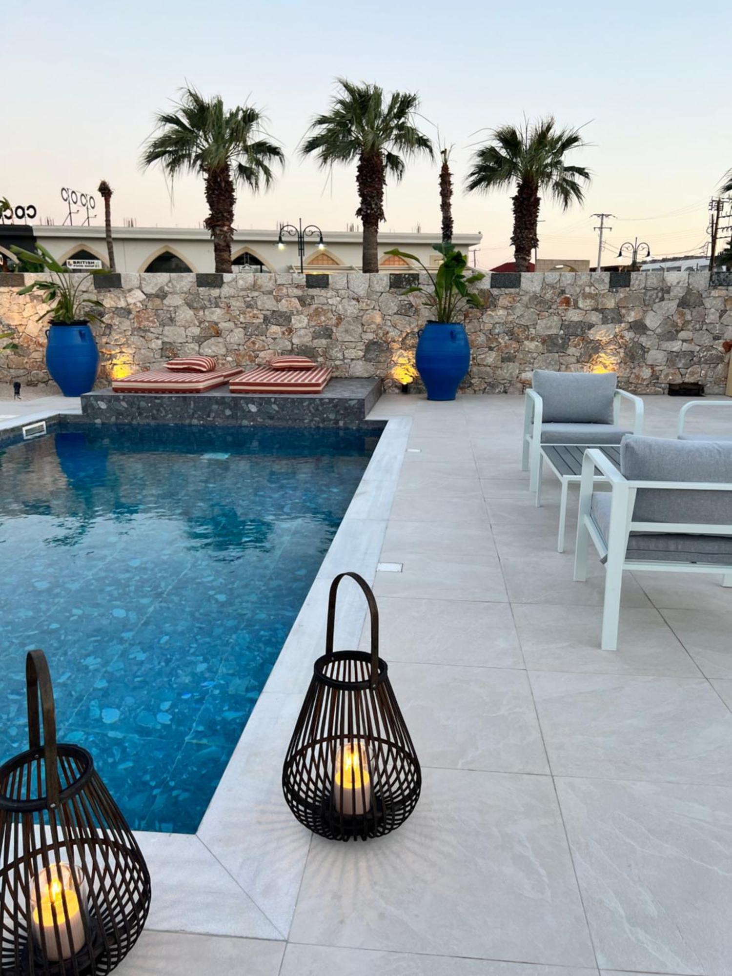 Cora May Central Villa With Private Pool 200M To The Beach Faliraki Bagian luar foto